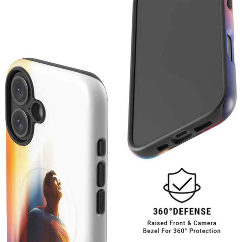 Superman 2025 Man of Steel Ascension Heroic Glow iPhone 16 Magsafe Impact Case