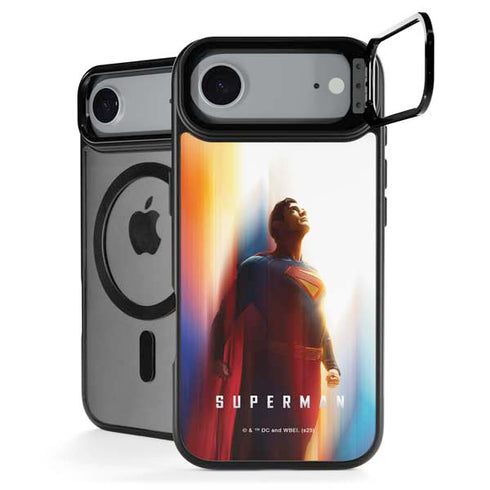 Superman 2025 Man of Steel Ascension Heroic Glow iPhone 17 Air Kickstand Case
