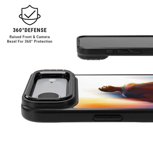 Superman 2025 Man of Steel Ascension Heroic Glow iPhone 17 Air Kickstand Case