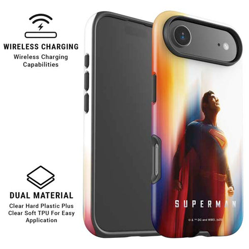 Superman 2025 Man of Steel Ascension Heroic Glow iPhone 17 Air Magsafe Impact Case