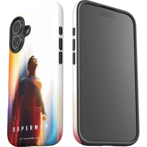 Superman 2025 Man of Steel Ascension Heroic Glow iPhone 17 Impact Case