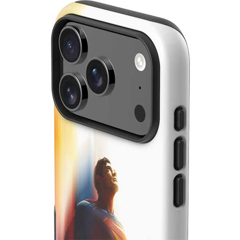 Superman 2025 Man of Steel Ascension Heroic Glow iPhone 17 Pro Max Impact Case