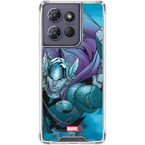 Marvel Thor Asgard on Ice Moto G 5G (2025) Clear Case