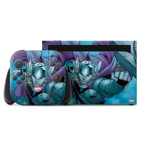 Marvel Thor Asgard on Ice Nintendo Switch 2 (2025) with Joy-Con Skin