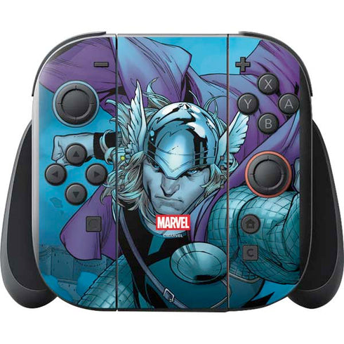 Marvel Thor Asgard on Ice Nintendo Switch 2 (2025) with Joy-Con Skin