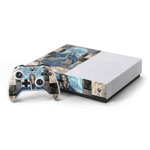Ashlynns Companions by Amy Brown Xbox One S Console and Controller Bundle Skin