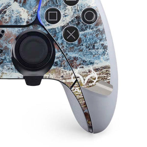 RealTree Aspect Light Camo PS5 DualSense Edge Pro Controller Skin