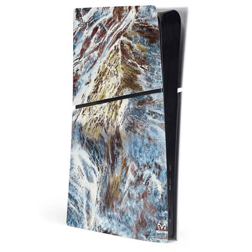 RealTree Aspect Light Camo PS5 Slim Digital Edition Console Skin