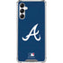 MLB Atlanta Braves - Solid Distressed Gabb Phone 4 Clear Case