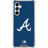 MLB Atlanta Braves - Solid Distressed Galaxy A16 5G Clear Case