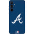 MLB Atlanta Braves - Solid Distressed Galaxy A35 5G Skin