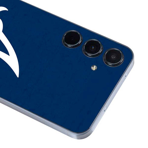 MLB Atlanta Braves - Solid Distressed Galaxy A36 5G Skin