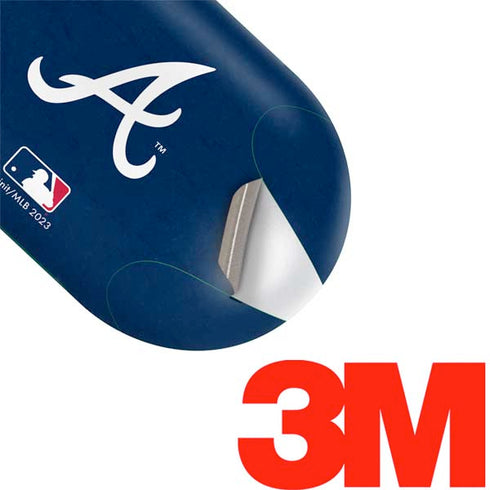 MLB Atlanta Braves - Solid Distressed Galaxy Buds Plus Skin