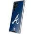 MLB Atlanta Braves - Solid Distressed Galaxy S23 Ultra Clear Case