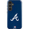 MLB Atlanta Braves - Solid Distressed Galaxy S25 Impact Case