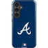 MLB Atlanta Braves - Solid Distressed Galaxy S25 Impact Case