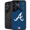 MLB Atlanta Braves - Solid Distressed Galaxy S25 Kickstand Case