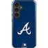 MLB Atlanta Braves - Solid Distressed Galaxy S25 Plus Impact Case
