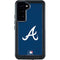 MLB Atlanta Braves - Solid Distressed Galaxy S24 Plus Waterproof Case
