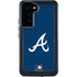 MLB Atlanta Braves - Solid Distressed Galaxy S24 Plus Waterproof Case