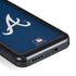 MLB Atlanta Braves - Solid Distressed Galaxy S24 Plus Waterproof Case