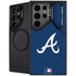 MLB Atlanta Braves - Solid Distressed Galaxy S24 Ultra Kickstand Case