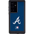 MLB Atlanta Braves - Solid Distressed Galaxy S24 Ultra Waterproof Case