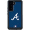 MLB Atlanta Braves - Solid Distressed Galaxy S24 Waterproof Case