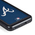 MLB Atlanta Braves - Solid Distressed Galaxy S24 Waterproof Case