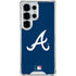 MLB Atlanta Braves - Solid Distressed Galaxy S25 Ultra Clear Case