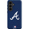 MLB Atlanta Braves - Solid Distressed Galaxy S26 Impact Case