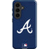 MLB Atlanta Braves - Solid Distressed Galaxy S26 Impact Case