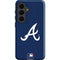 MLB Atlanta Braves - Solid Distressed Galaxy S26 Plus Impact Case