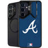 MLB Atlanta Braves - Solid Distressed Galaxy S26 Plus Kickstand Case