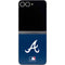 MLB Atlanta Braves - Solid Distressed Galaxy Z Flip6 Skin