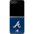 MLB Atlanta Braves - Solid Distressed Galaxy Z Flip6 Skin