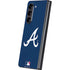 MLB Atlanta Braves - Solid Distressed Galaxy Z Fold5 5G Skin