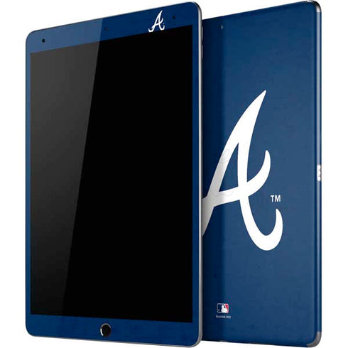MLB Atlanta Braves - Solid Distressed iPad Skins