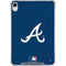 MLB Atlanta Braves - Solid Distressed iPad 11th Gen (2025) Clear Case