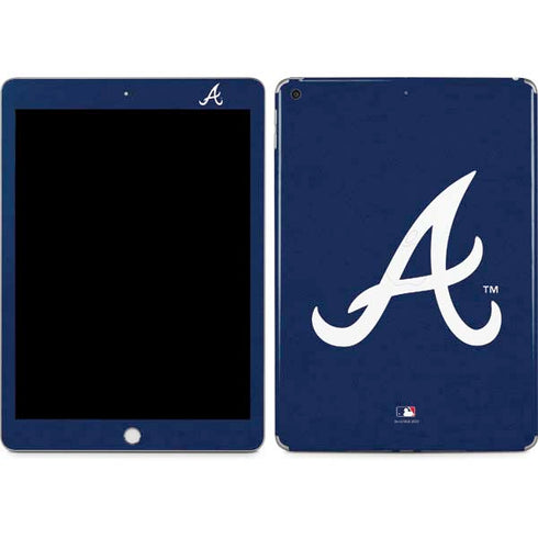 MLB Atlanta Braves - Solid Distressed Apple iPad Skin