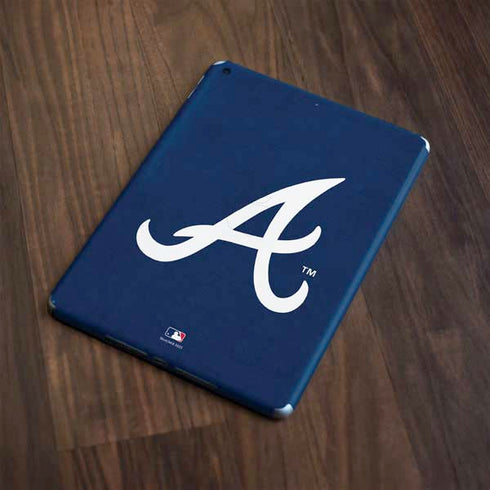 MLB Atlanta Braves - Solid Distressed Apple iPad Skin