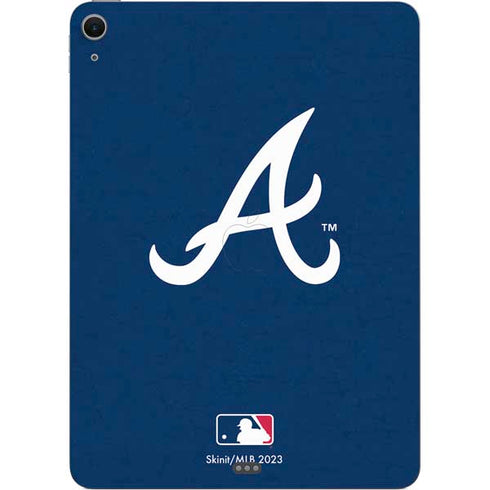 MLB Atlanta Braves - Solid Distressed Apple iPad Air Skin