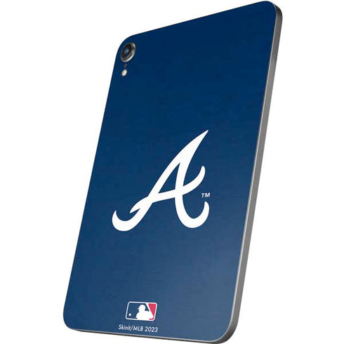 MLB Atlanta Braves - Solid Distressed Apple iPad Mini Skin