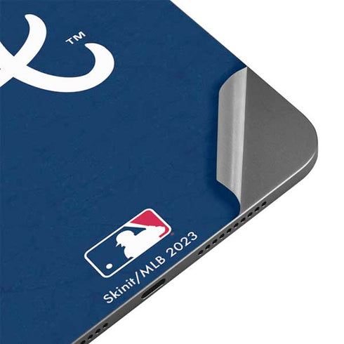 MLB Atlanta Braves - Solid Distressed Apple iPad Mini Skin