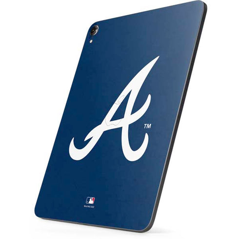 MLB Atlanta Braves - Solid Distressed Apple iPad Pro Skin