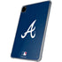 MLB Atlanta Braves - Solid Distressed iPad Pro 11in (2024) Clear Case