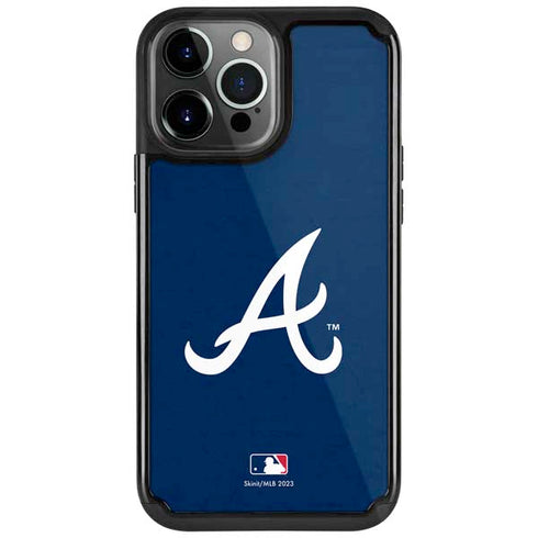 MLB Atlanta Braves - Solid Distressed iPhone Cases