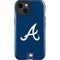 MLB Atlanta Braves - Solid Distressed iPhone 15 Impact Case