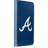 MLB Atlanta Braves - Solid Distressed iPhone 15 Plus Folio Case