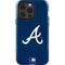 MLB Atlanta Braves - Solid Distressed iPhone 15 Pro Impact Case